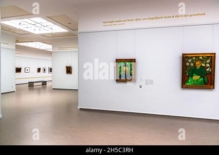 Mostra Van Gogh al Museo Kröller-Müller di Otterlo, Paesi Bassi Foto Stock