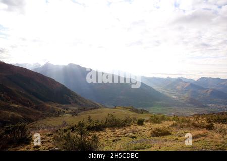 Pyrénées-Atlantici, Nouvelle-Aquitaine, Francia. Foto Stock