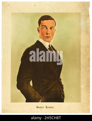 Buster Keaton (metropolitana, circa primi anni '20). Poster sulla personalità Foto Stock