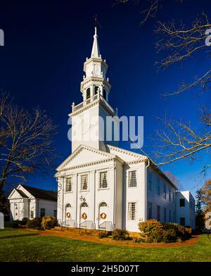 Avon Chiesa congregazionale   Avon, Connecticut, Stati Uniti d'America Foto Stock