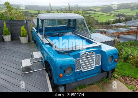 Bluebird Penthouse Holiday accommodation, High Bickington ,Devon , Inghilterra, Regno Unito Foto Stock