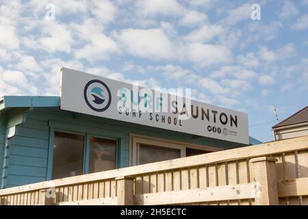 Saunton Sands, Devon, Inghilterra, Regno Unito, Europa Foto Stock