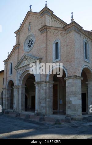 Centro storico, Chiesa Madonna delle grazie, Teramo, Abruzzo, Italia, Europa Foto Stock