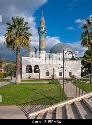 La Moschea Verde di Iznik (Nicaea) nella provincia di Bursa, Turchia Foto Stock