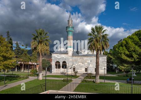 La Moschea Verde di Iznik (Nicaea) nella provincia di Bursa, Turchia Foto Stock