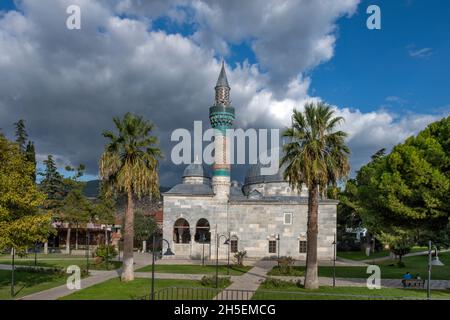 La Moschea Verde di Iznik (Nicaea) nella provincia di Bursa, Turchia Foto Stock