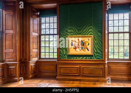 Il Castello di Ruurlo ospita la più grande collezione di opere dell'artista olandese Carel Willink (1900-1983). Ruurlo, Paesi Bassi Foto Stock