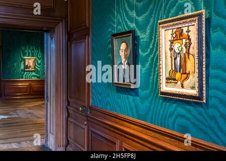 Il Castello di Ruurlo ospita la più grande collezione di opere dell'artista olandese Carel Willink (1900-1983). Ruurlo, Paesi Bassi Foto Stock