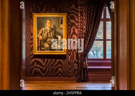 Il Castello di Ruurlo ospita la più grande collezione di opere dell'artista olandese Carel Willink (1900-1983). Ruurlo, Paesi Bassi Foto Stock