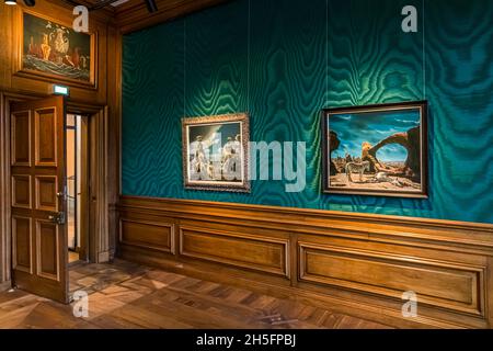 Il Castello di Ruurlo ospita la più grande collezione di opere dell'artista olandese Carel Willink (1900-1983). Ruurlo, Paesi Bassi Foto Stock