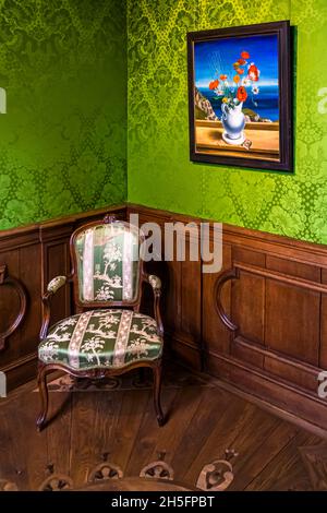 Il Castello di Ruurlo ospita la più grande collezione di opere dell'artista olandese Carel Willink (1900-1983). Ruurlo, Paesi Bassi Foto Stock