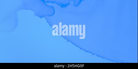 Sfondo rosa della vernice acquerello. L'inchiostro astratto Stains marmo. Inchiostro creativo Stains marmo. Design fluido pastello blu. Liquido pastello rosa. Acquerello Foto Stock