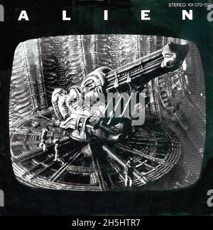 Copertina singola vintage - Alien - Nostromo - D - 1979 01 Foto Stock