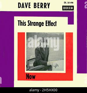 Copertina singola vintage - Berry, Dave - questo strano effetto - D - 1965 Foto Stock