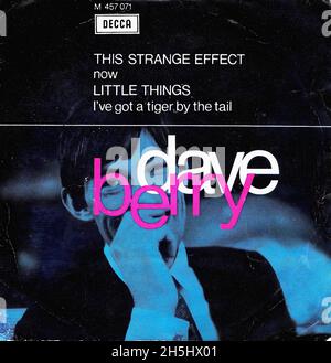 Copertina singola vintage - Berry, Dave - questo strano effetto - EP - NL - 1965 Foto Stock