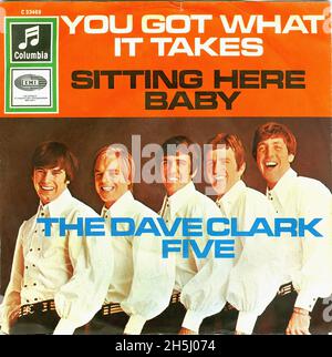 Copertina singola vintage - Dave Clark Five, The - You Got What IT Take - D - 1967 Foto Stock