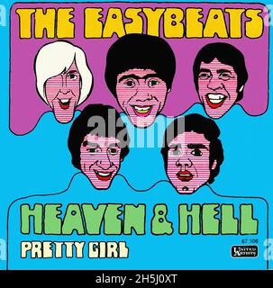 Copertina singola vintage - Easybeats, The - Heaven and Hell - D - 1967 Foto Stock