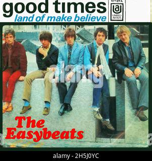Copertina singola vintage - Easybeats, The - Good Times - D - 1968 Foto Stock