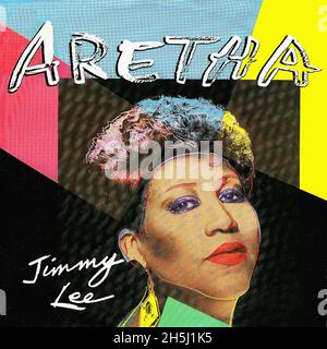 Copertina singola vintage - Franklin, Aretha - Jimmy Lee - D -1986 02 Foto Stock