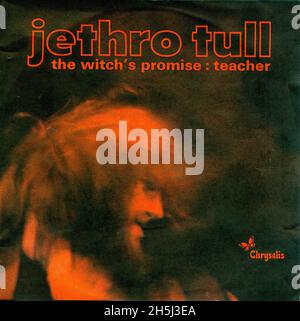 Copertina singola vintage - Jethro Tull - la promessa della strega - NL - 1969 Foto Stock