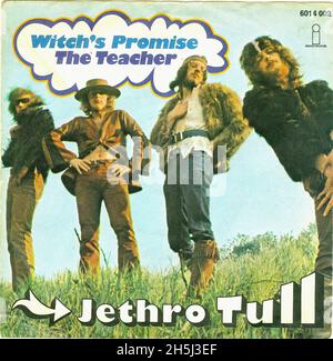 Copertina singola vintage - Jethro Tull - Witch's Promise - D - 1969 Foto Stock