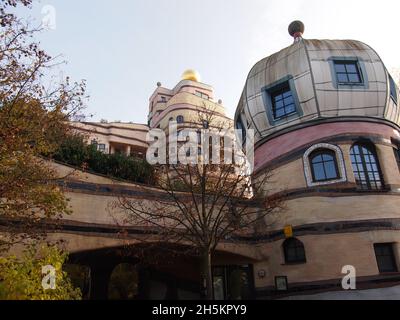 Waldspirale (Darmstadt, Assia, Repubblica federale di Germania) Foto Stock