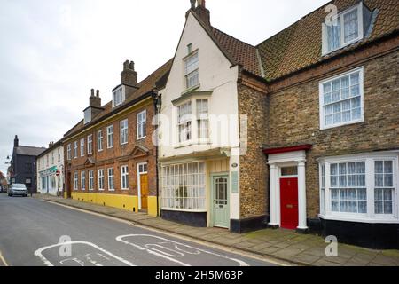 Nell's Cottage in High Street, Old Bridlington, East Riding, Yorkshire Foto Stock