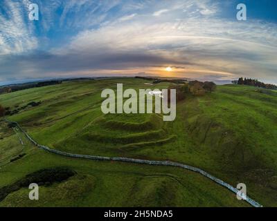 Bell Hill nei pressi di Selkirk nei confini scozzesi Foto Stock