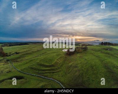 Bell Hill nei pressi di Selkirk nei confini scozzesi Foto Stock