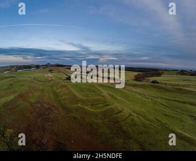 Bell Hill nei pressi di Selkirk nei confini scozzesi Foto Stock