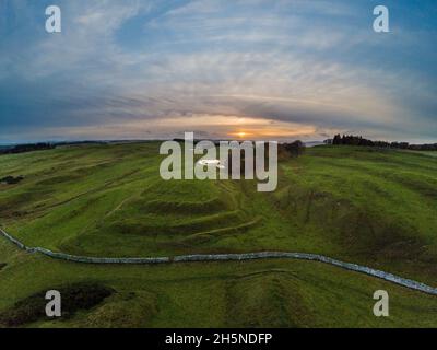 Bell Hill nei pressi di Selkirk nei confini scozzesi Foto Stock