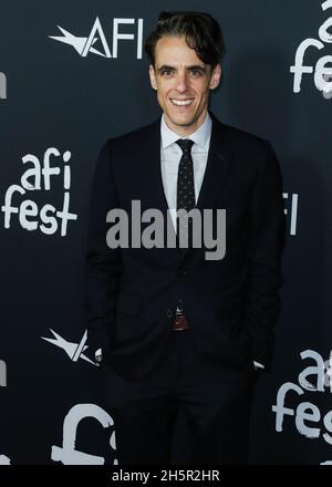 Hollywood, Stati Uniti. 10 novembre 2021. HOLLYWOOD, LOS ANGELES, CALIFORNIA, Stati Uniti d'America - NOVEMBRE 10: Lo sceneggiatore Steven Levenson arriva al AFI Fest 2021 - prima di gala di apertura del 'tick, tick…BOOM!' di Netflix Tenuto al TCL Chinese Theatre IMAX il 10 novembre 2021 a Hollywood, Los Angeles, California, Stati Uniti. (Foto di Xavier Collin/Image Press Agency/Sipa USA) Credit: Sipa USA/Alamy Live News Foto Stock