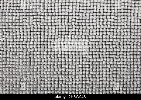 Sfondo grigio, morbido tappeto texture Foto Stock