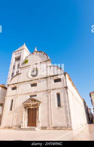 Benediktinski samostan sv Marija, Monastero di Santa Maria, Zeleni trg, Foro, centro storico, Zara, Croazia Foto Stock