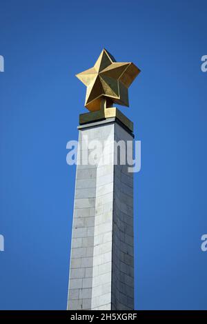 Monumento alla vittoria a Kiev Foto Stock