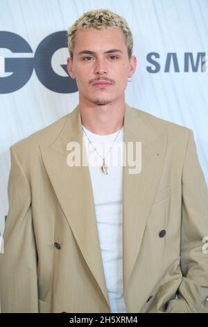 11 novembre 2021, Madrid, Madrid, Spagna: Aron Piper partecipa alla ventesima edizione del GQ Men of the Year Awards al Palace Hotel il 11 novembre 2021 a Madrid, Spagna (Credit Image: © Jack Abuin/ZUMA Press Wire) Foto Stock
