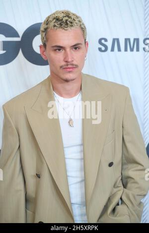 11 novembre 2021, Madrid, Madrid, Spagna: Aron Piper partecipa alla ventesima edizione del GQ Men of the Year Awards al Palace Hotel il 11 novembre 2021 a Madrid, Spagna (Credit Image: © Jack Abuin/ZUMA Press Wire) Foto Stock
