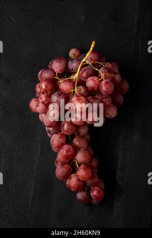Vitigno a sfondo nero. Foto Stock