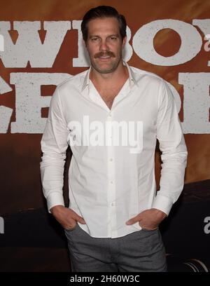 11 novembre 2021, Hollywood, California, Stati Uniti d'America: Geoff Stults assiste Netflix's Cowboy Bebop Los Angeles Premiere. (Credit Image: © Billy Bennight/ZUMA Press Wire) Foto Stock