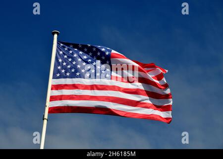 Stelle e strisce, Stelle e strisce, Stati Uniti, Stati Uniti, America, America, Stati Uniti d'America, bandiera, bandiere Foto Stock
