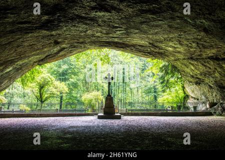 grotte église,canton giura,svizzera Foto Stock