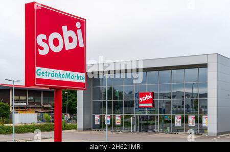 ramo del commercio di bevande sobi a schwabmünchen Foto Stock