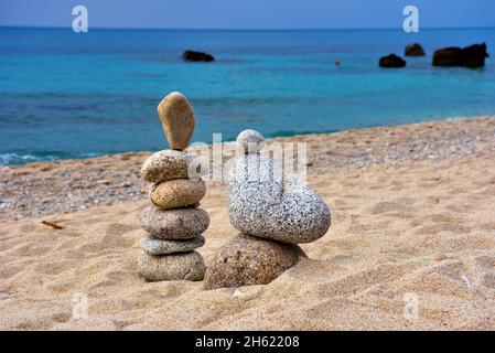 michelino beachTropea Calabria Italia Foto Stock