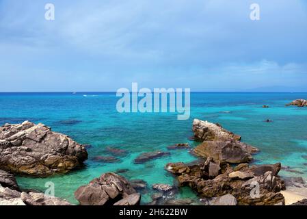 michelino beachTropea Calabria Italia Foto Stock