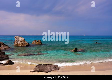 michelino beachTropea Calabria Italia Foto Stock