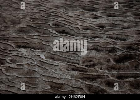 immagine astratta di un campo geotermico in islanda. Foto Stock