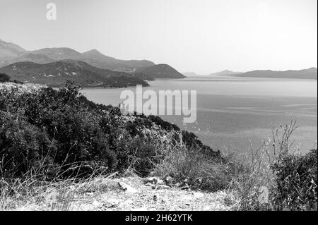 ho dovuto fermare il pulmino per una vista fantastica Foto Stock