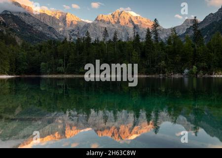 la grande ödsee di sera. Foto Stock