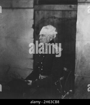 'Crimean War Photos: Tenente generale Sir George Brown, G.C.B., K.H. ca. 1855' Foto Stock