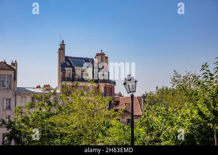 francia, parigi, montmartre, quartiere bohémien Foto Stock